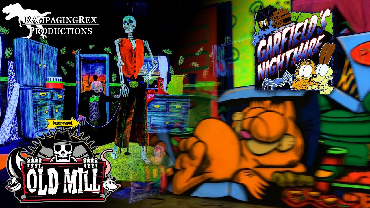 Old Mill (2020) vs Garfield's Nightmare - Ride Through Comparison Kennywood Park