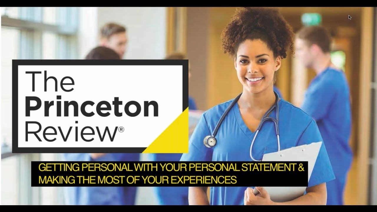 Getting Personal With Your Personal Statement and Making the Most of Your Experiences (Webinar)
