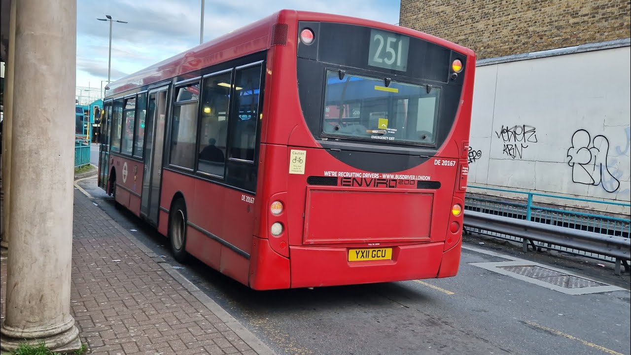 *Kickdown, Nice Engine* RATP DE20167 YX11GCU Bus Route 251