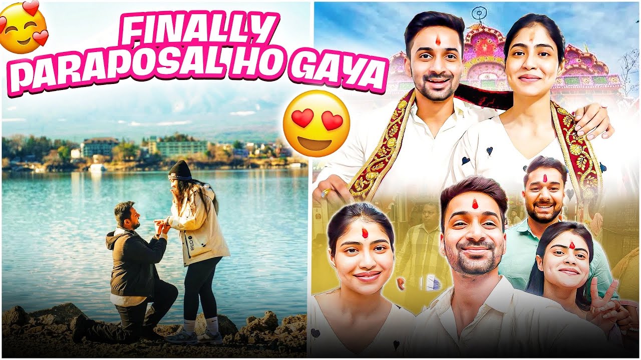 Proposal ho gaya finally 