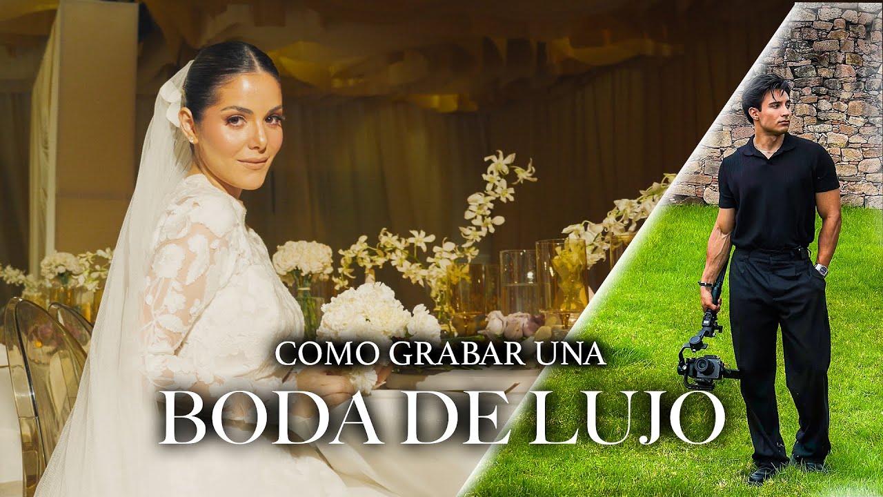 🎥 Grabando una BODA DE LUJO en Michoac&aacute;n