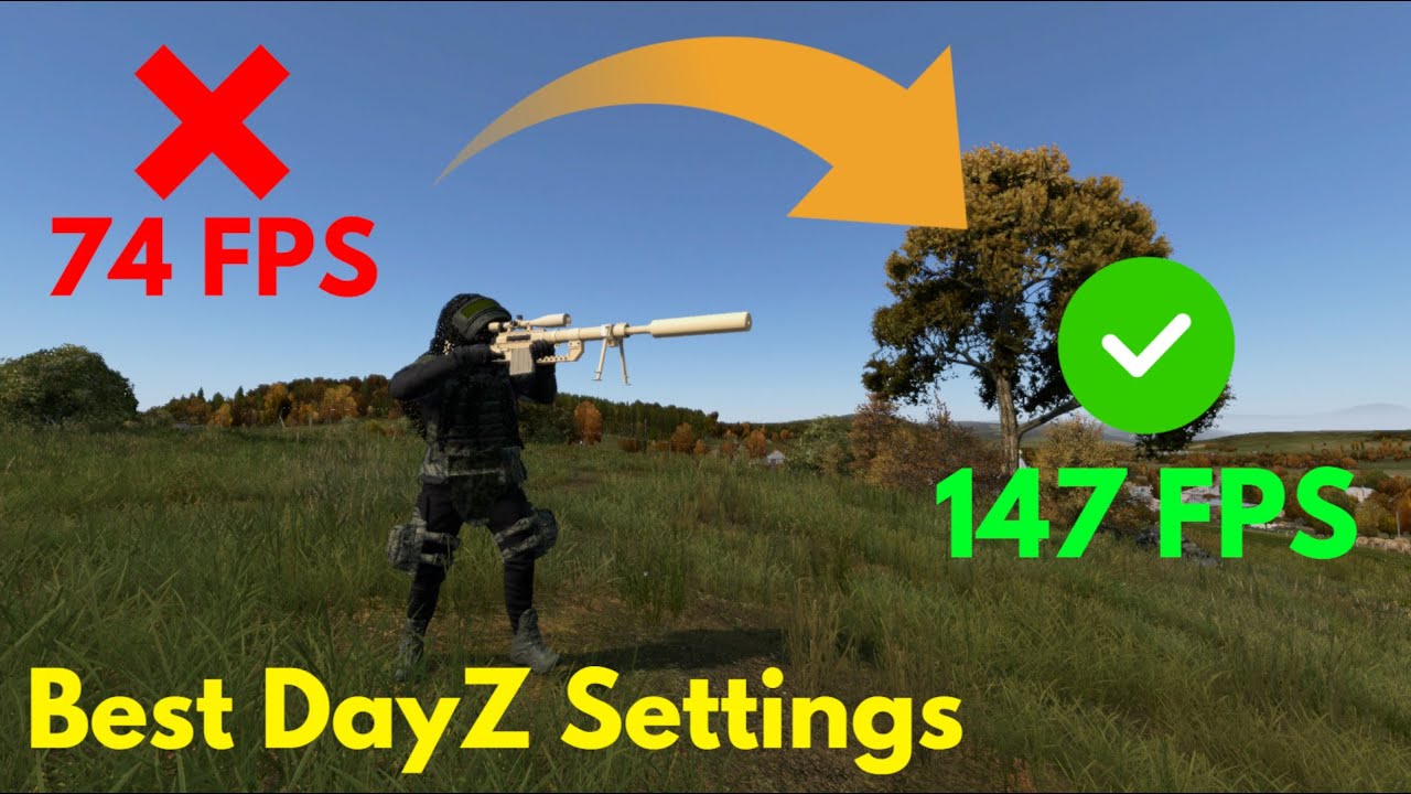 🔧The Best DayZ Settings After 5000 Hours (MAX FPS & Visibility)