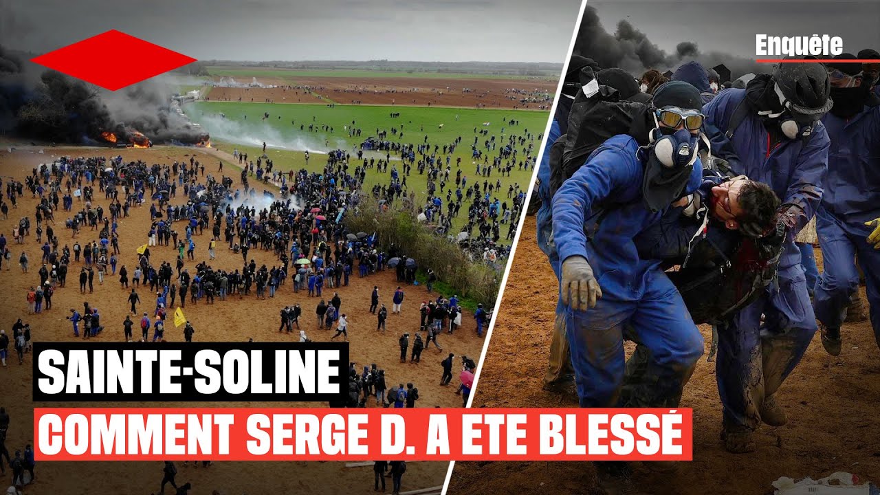 Sainte-Soline : enquête sur la grave blessure de Serge D., manifestant anti-bassine