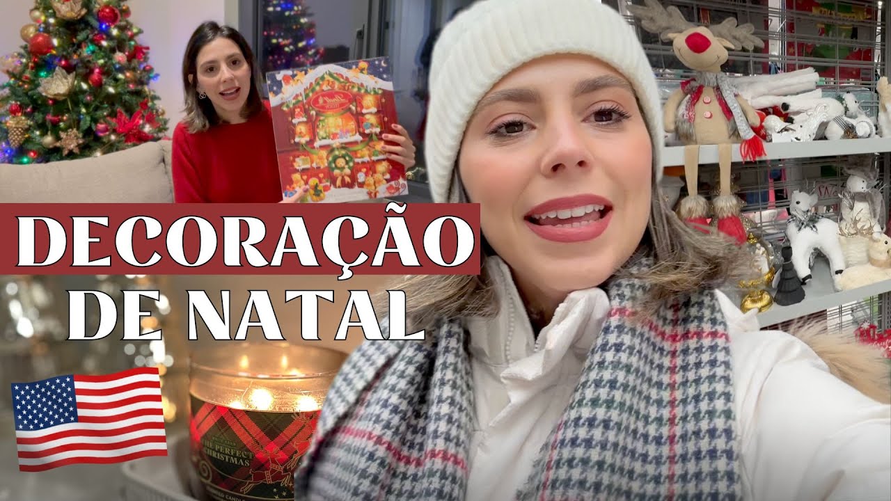 COMPRAS de NATAL, lojas baratas, decorando a CASA, árvore 🎄 | Natal em Nova York 🗽🇺🇸