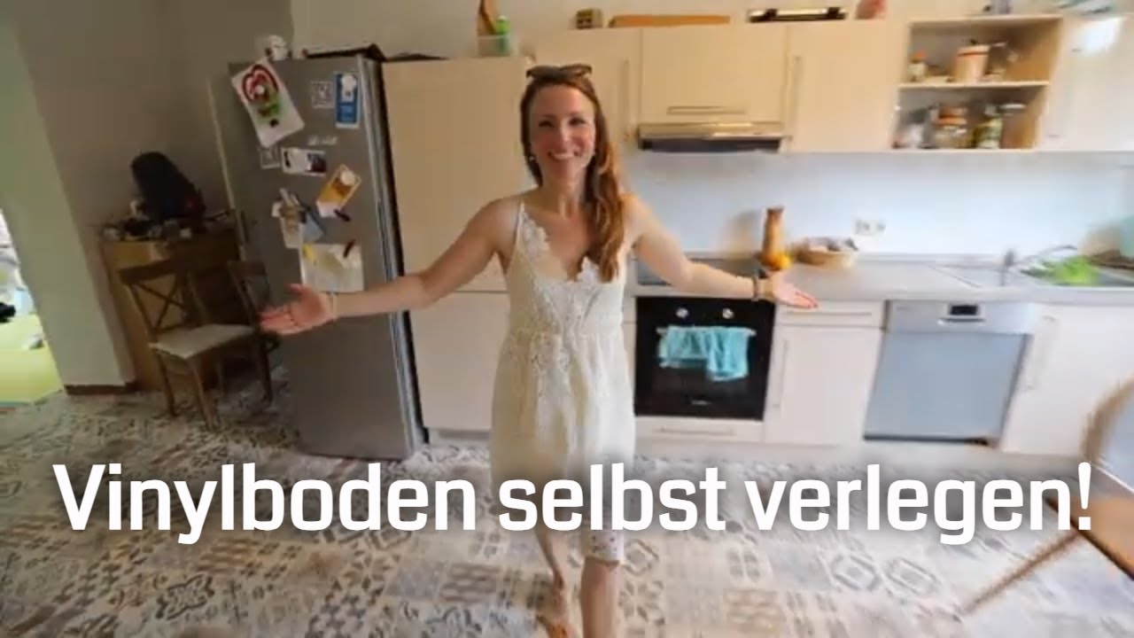 DIY - Vinyl PVC Boden selbst verlegen!
