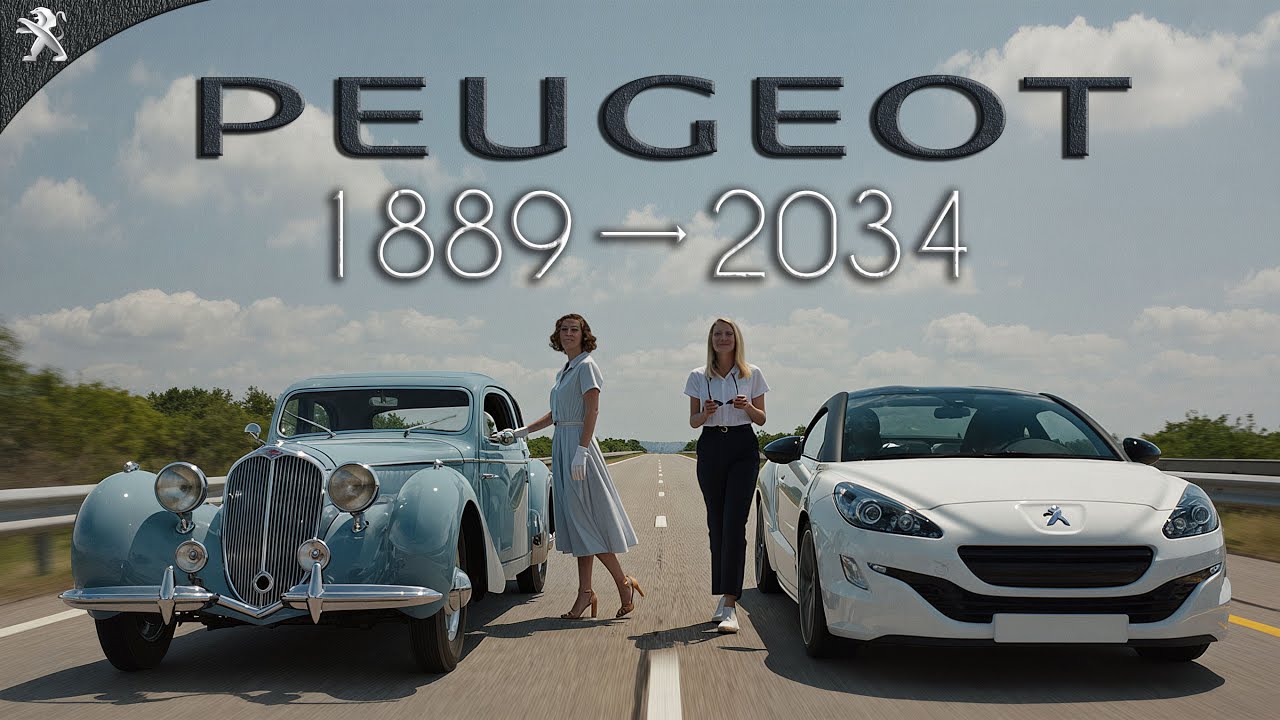 Evolution of Peugeot Cars 1889–2034 | Classics to Electric Vehicles
