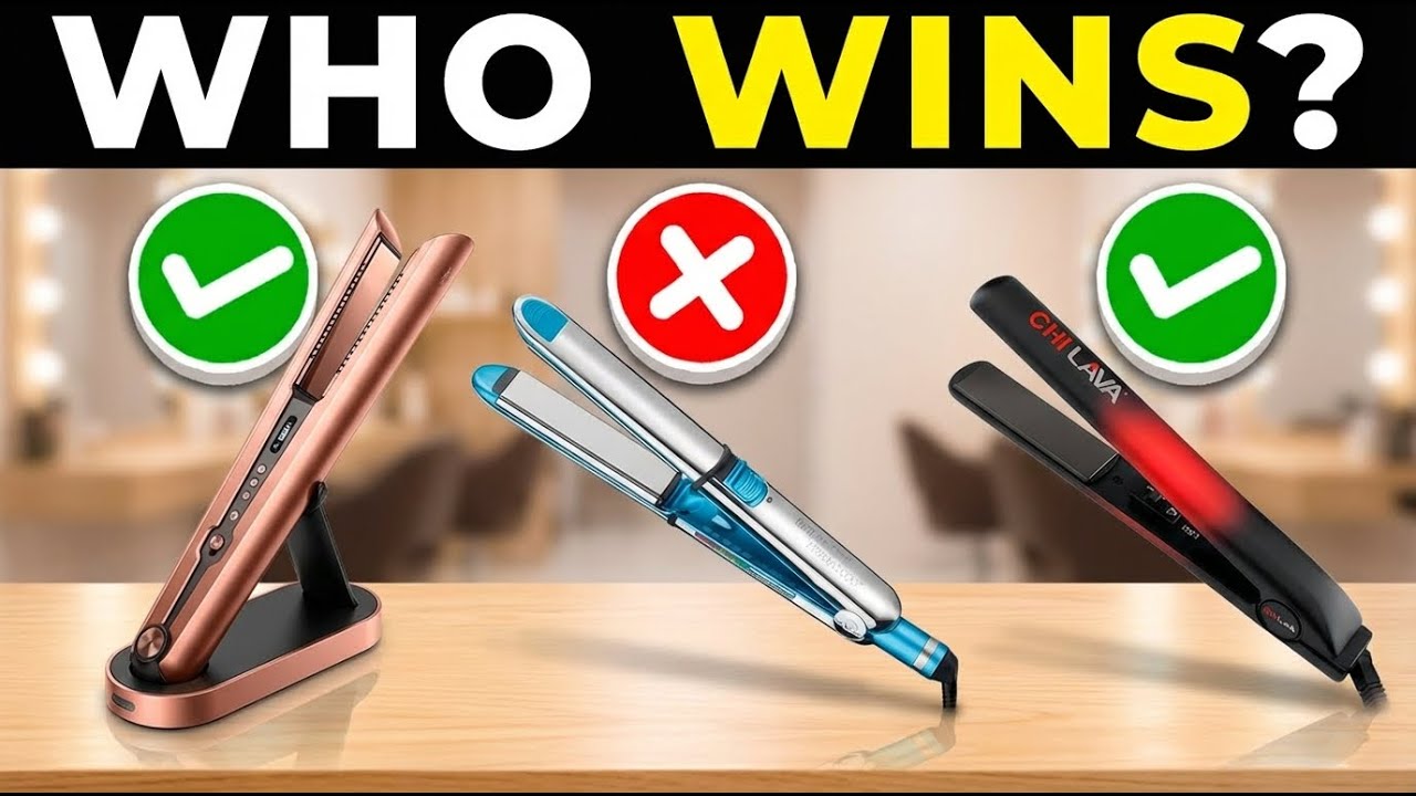 TOP 5 BEST HAIR STRAIGHTENERS 2026 | Best FLAT IRONS on AMAZON