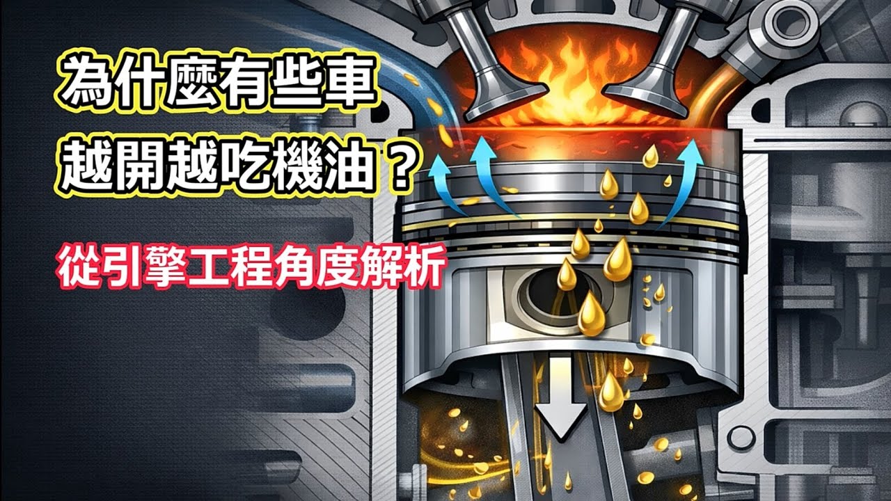 為什麼有些車會越開越吃機油？ 從引擎工程角度解析!