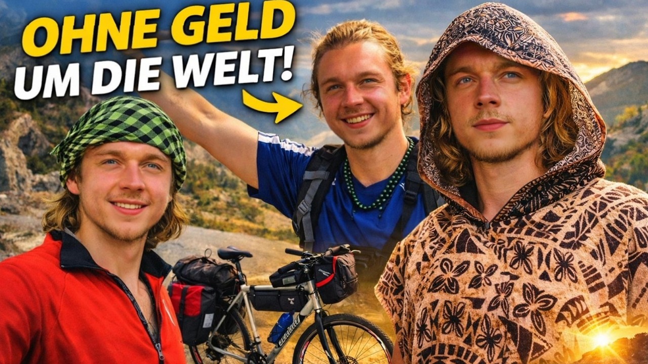 Radreise von Deutschland bis Thailand ohne Geld