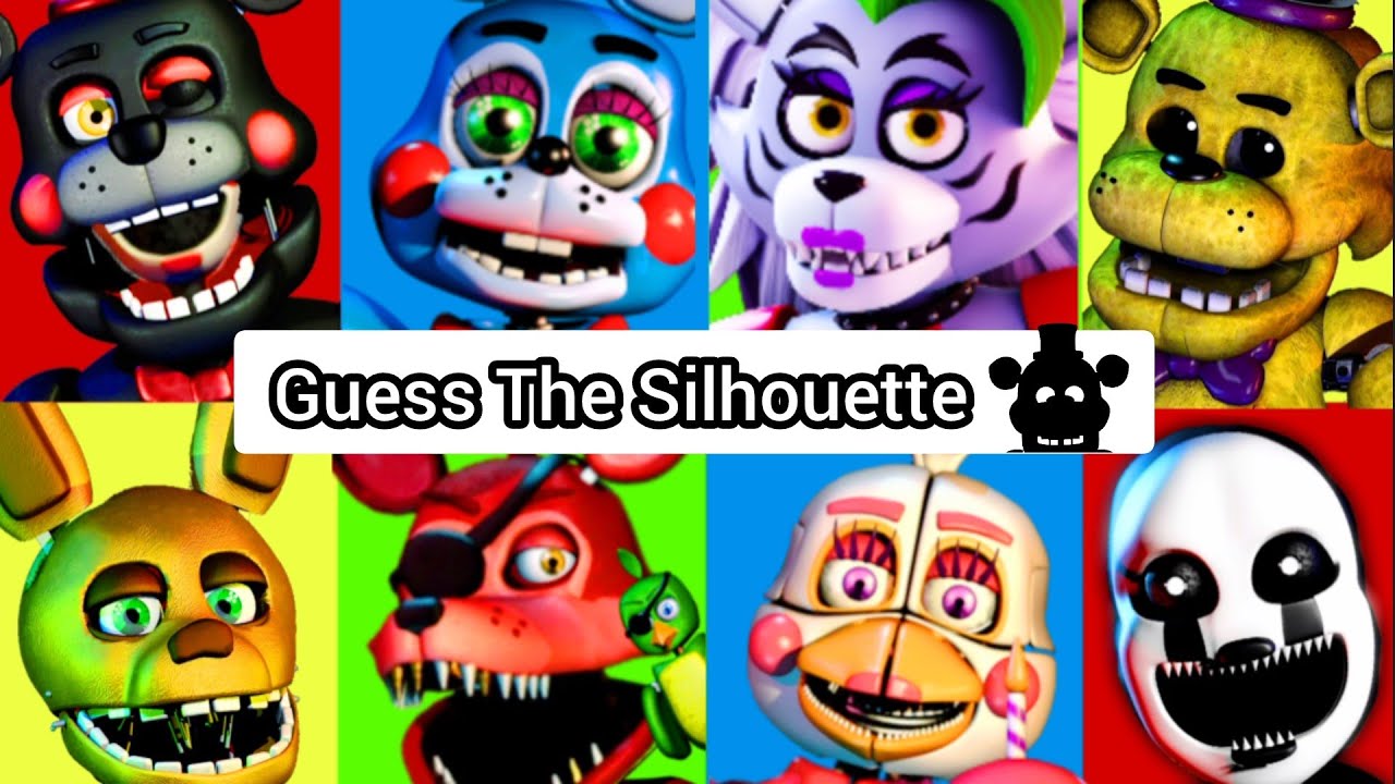The ULTIMATE FNAF Silhouette Quiz (30 Characters)