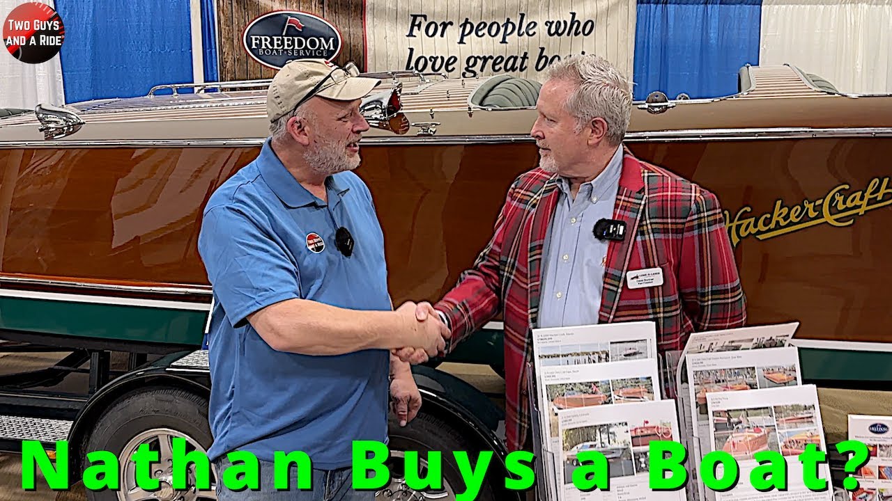 Nathan Buys a Boat? - 1932 28' Hacker-craft
