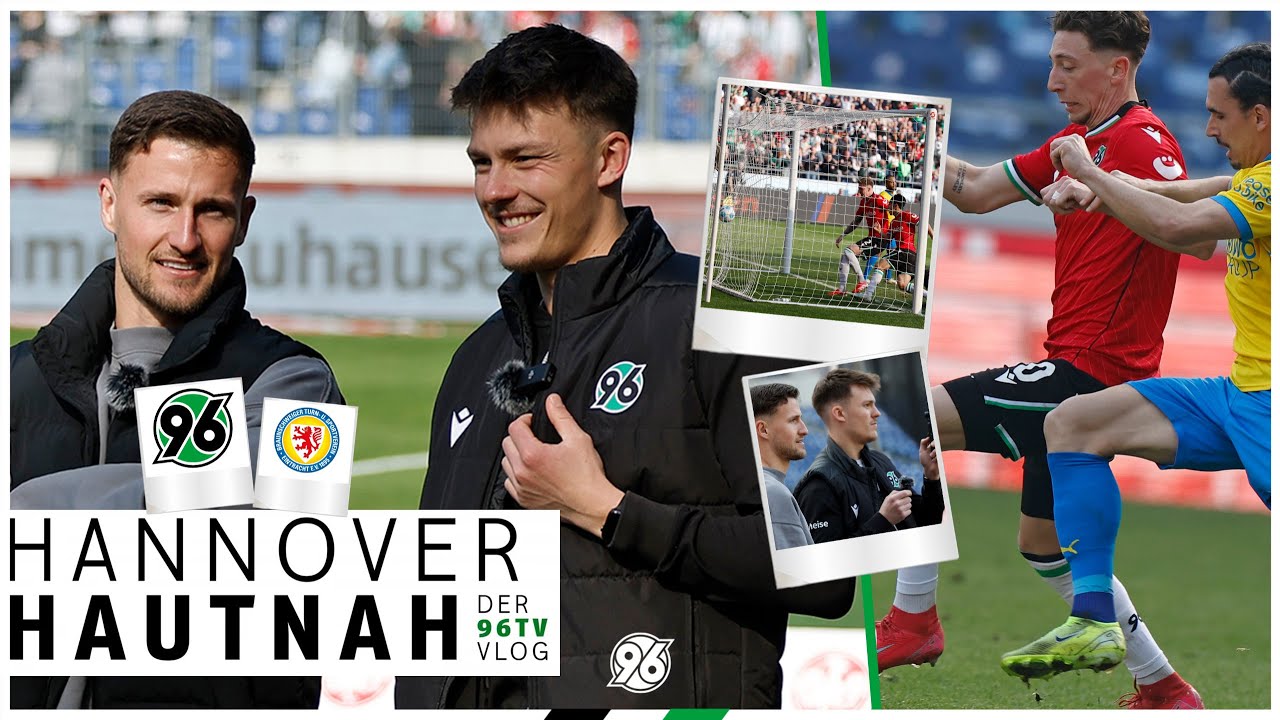 Das DERBY aus der Sicht des gesperrten Enzo LEOPOLD | HANNOVER HAUTNAH - der 96TV-Vlog