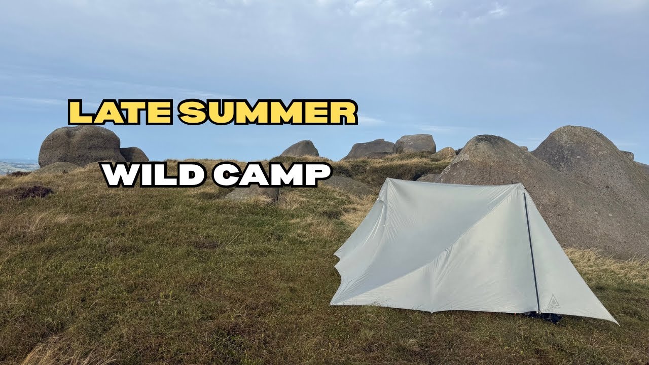 LATE SUMMER PEAK DISTRICT WILD CAMP IN THE DURSTON XMID 2