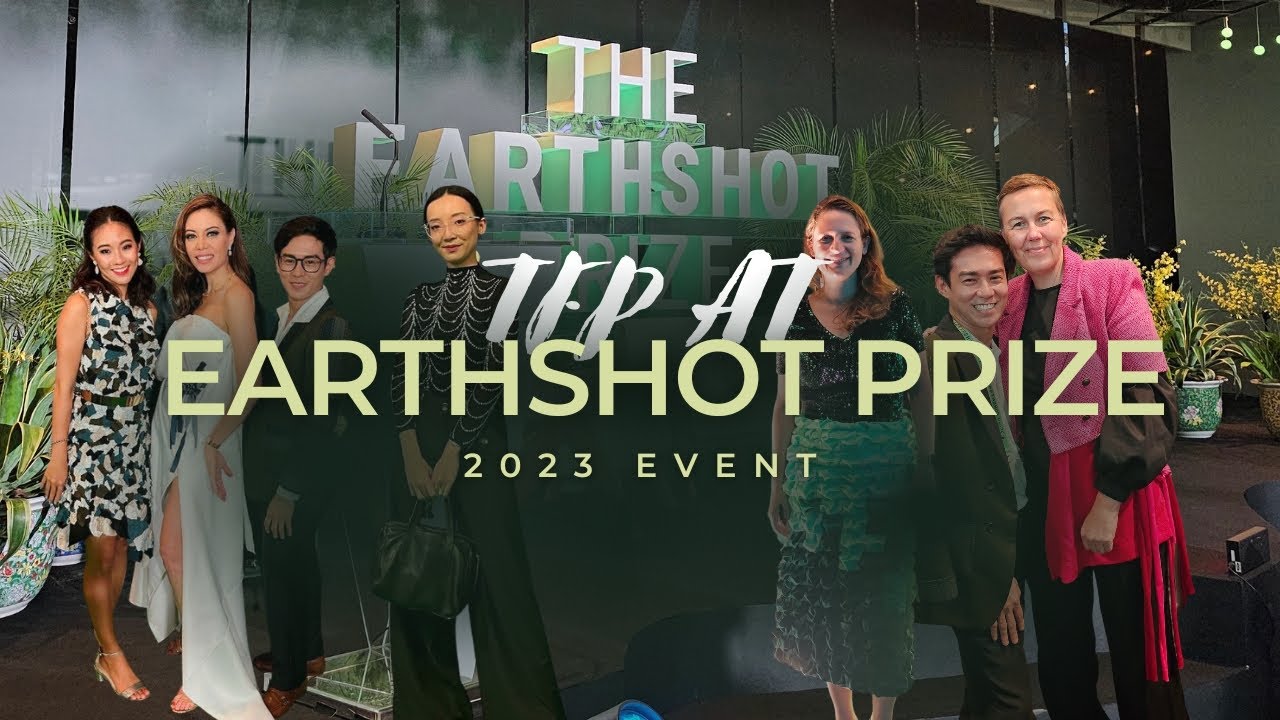 Upcycled pieces for EarthShot Prize event!