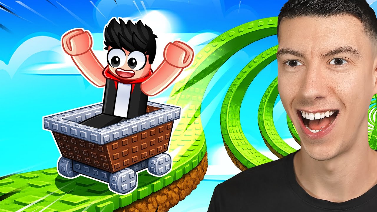 Roblox ROULER DANS UN CHARIOT...