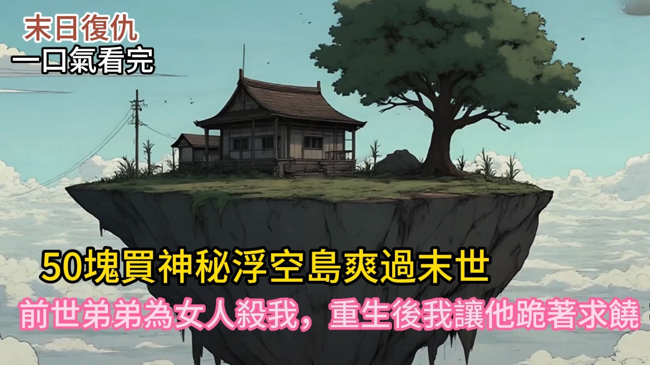 末日洪水來襲 🌊 我靠50元淘來的神祕小島逆天改命！囤貨100萬，在雲端種田、擼貓，冷眼看親弟在末世掙扎求生！😈#novel #動漫 #anime #小說 #comics #穿越 #小说 #动漫