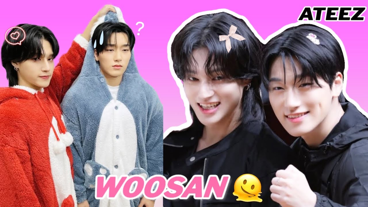 ATEEZ WOOYOUNG WOOSAN MOMENTS THE 👀❤️