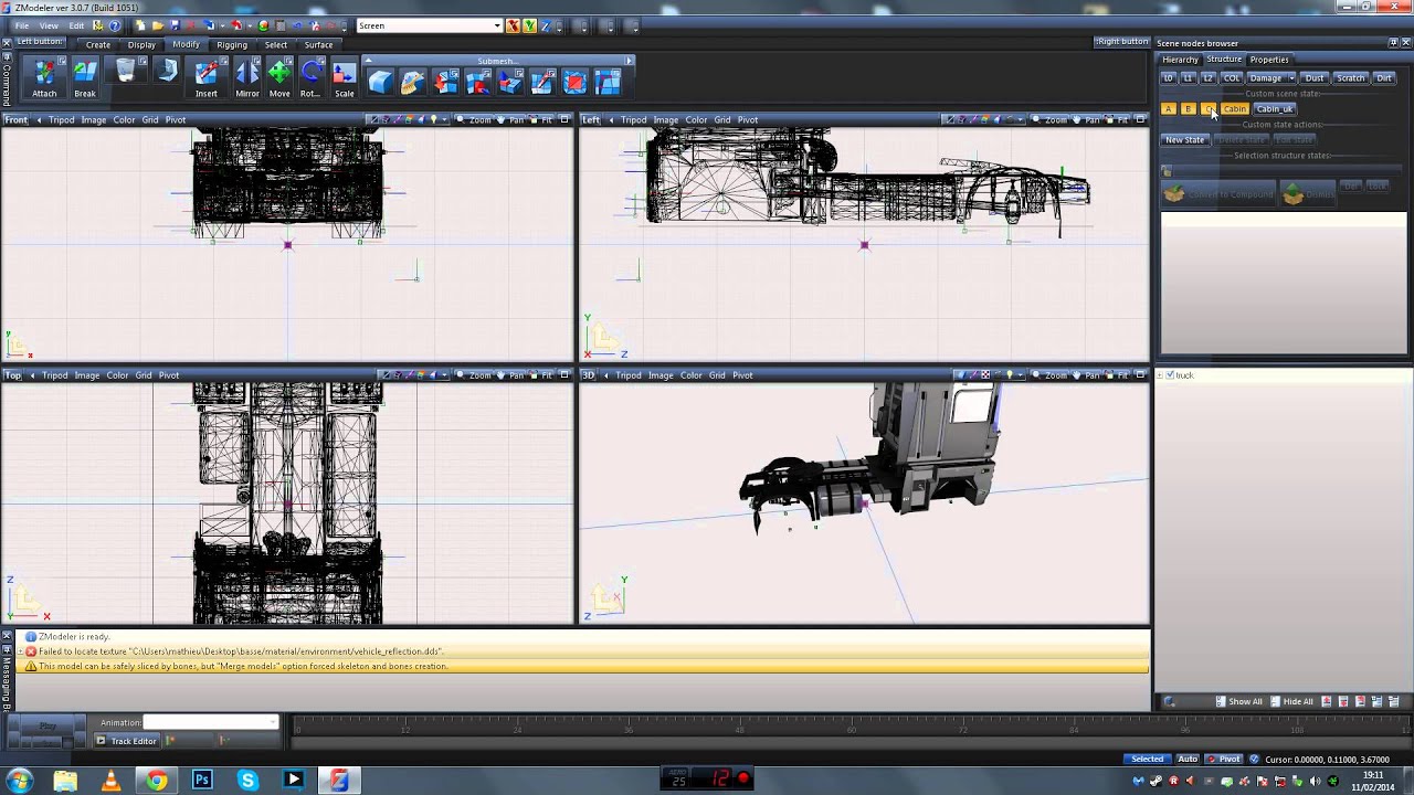 zmodeler3 problem