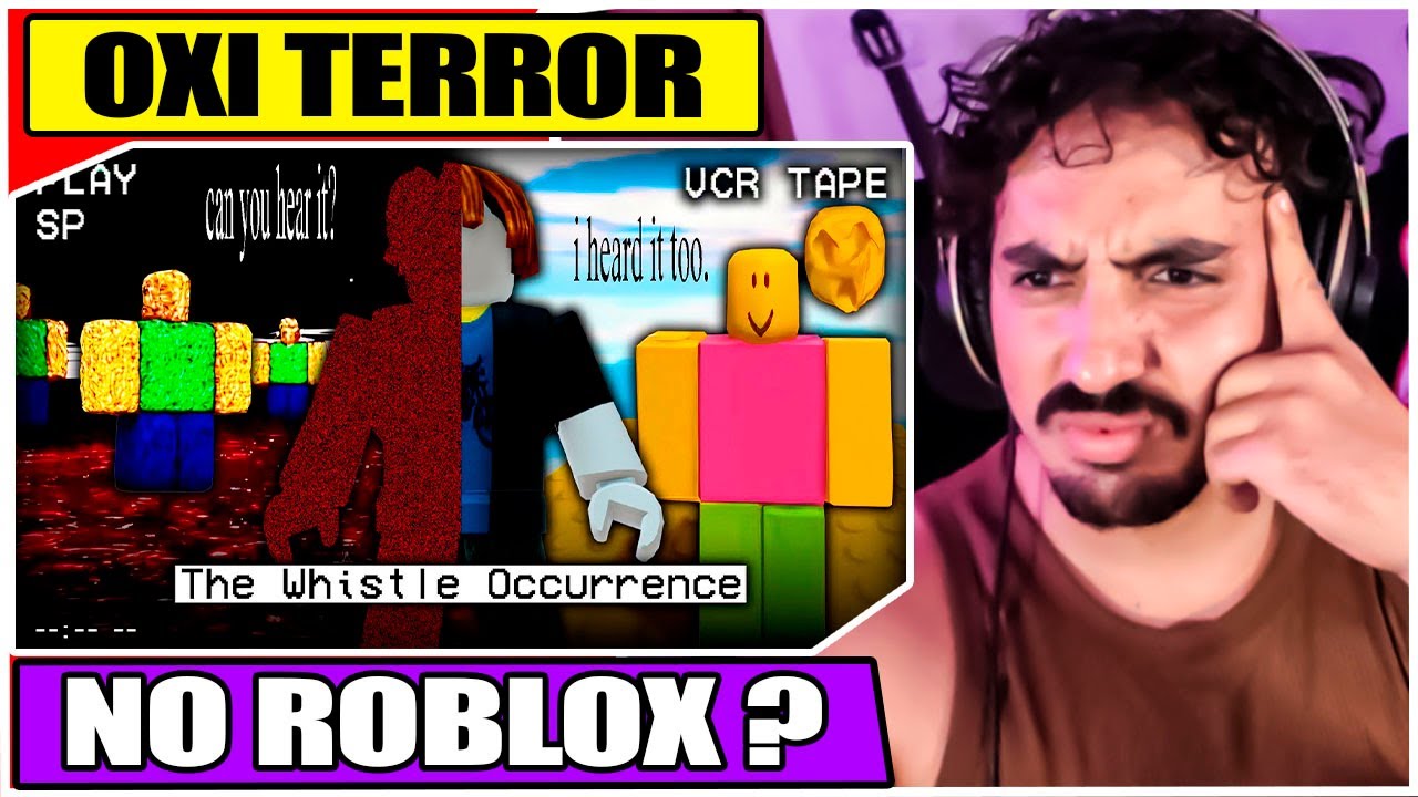 THE WHISTLE OCCURRENCE: O ÁUDIO QUE DESTRUIU O ROBLOX | Leozin React