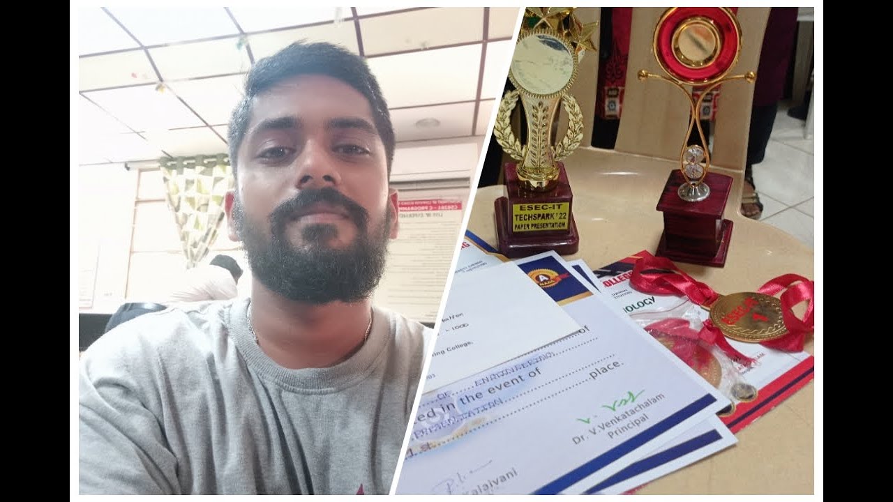 My Symposium Vlog | First in Paper Presentation and Tech Debate | Sengunthar Engineering College