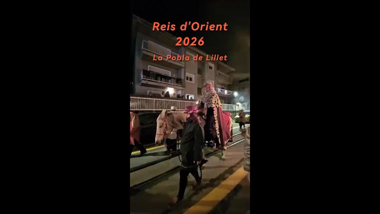 Cavalcada dels Reis d'Orient 2026