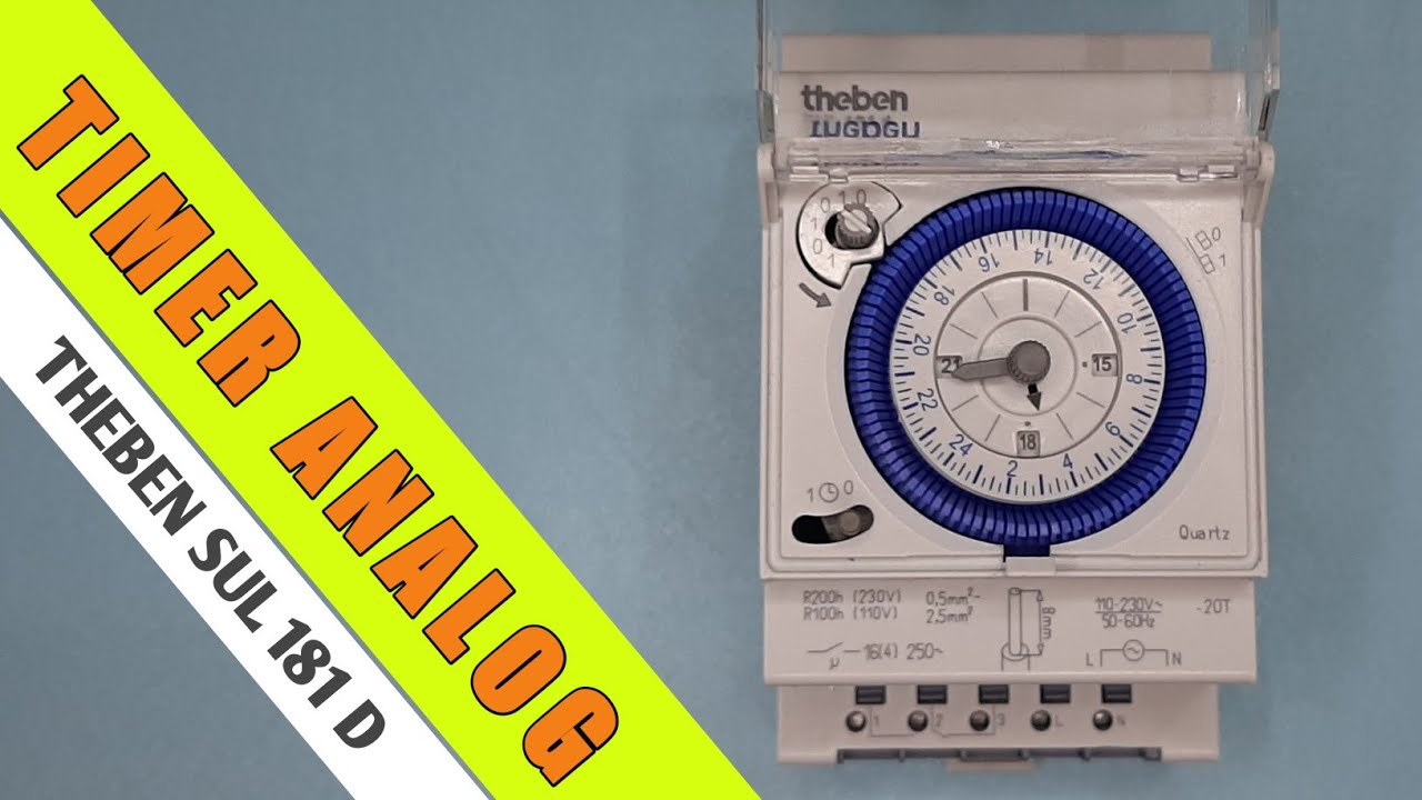 CARA MUDAH SETTING TIMER LISTRIK THEBEN SUL 181 D