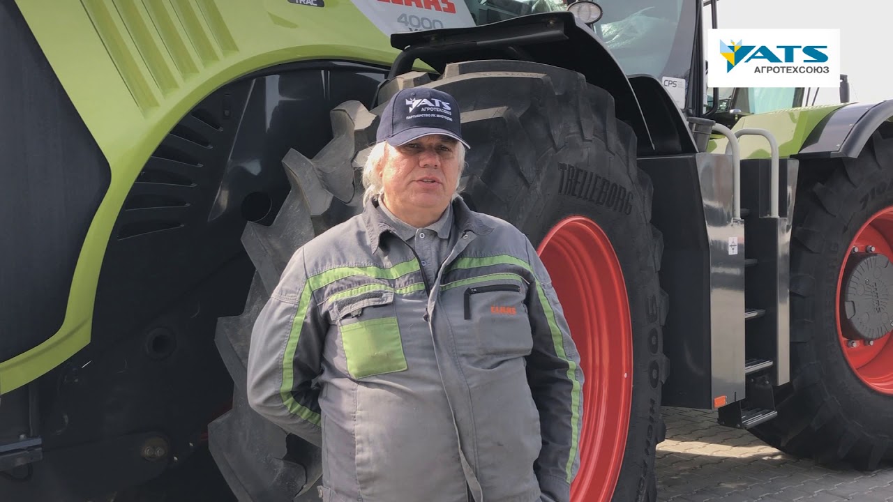 Огляд трактора CLAAS XERION 4000