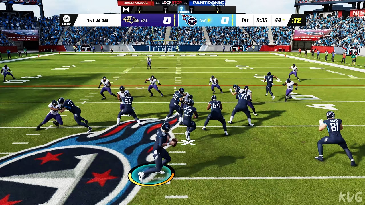 Madden NFL 23 - Baltimore Ravens vs Tennessee Titans - Gameplay (PS5 UHD) [4K60FPS]