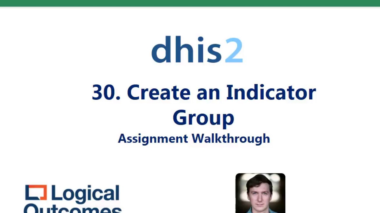 Assignment Walkthrough: 30. Create an Indicator Group