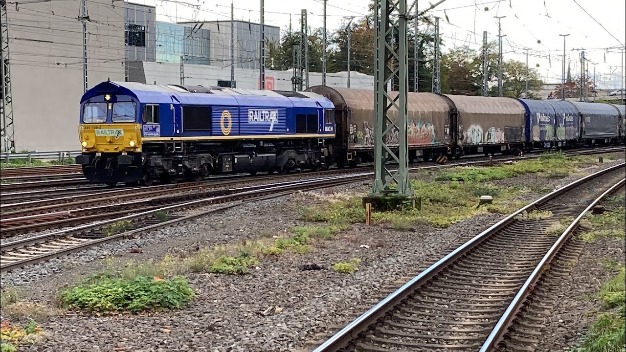 Raildox class 66/br266 door station aachen west