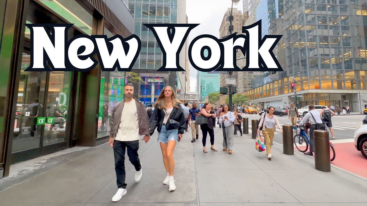 POV: Walking Through Manhattan&rsquo;s Craziest Rush Hour | 4K New York City Walk