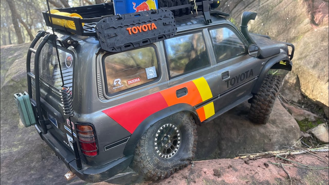 Ruta Crawler en calamot probando nuevas suspensiones en el Toyota 