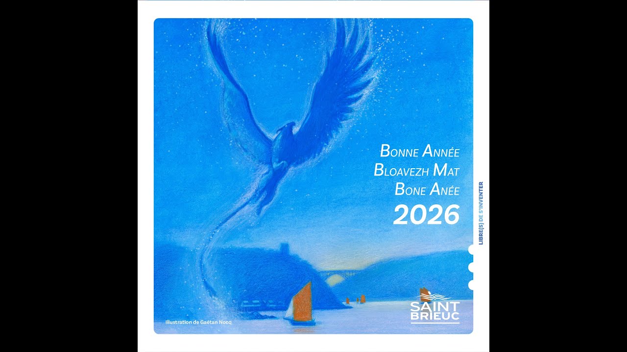Meilleurs vœux 2026 à Saint-Brieuc