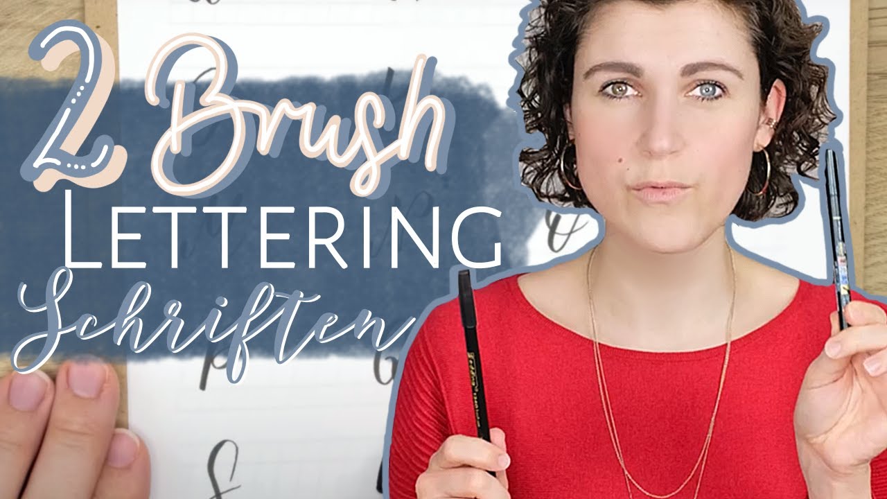 Brush Lettering ABC I Diese Alphabete musst du kennen! 🖌