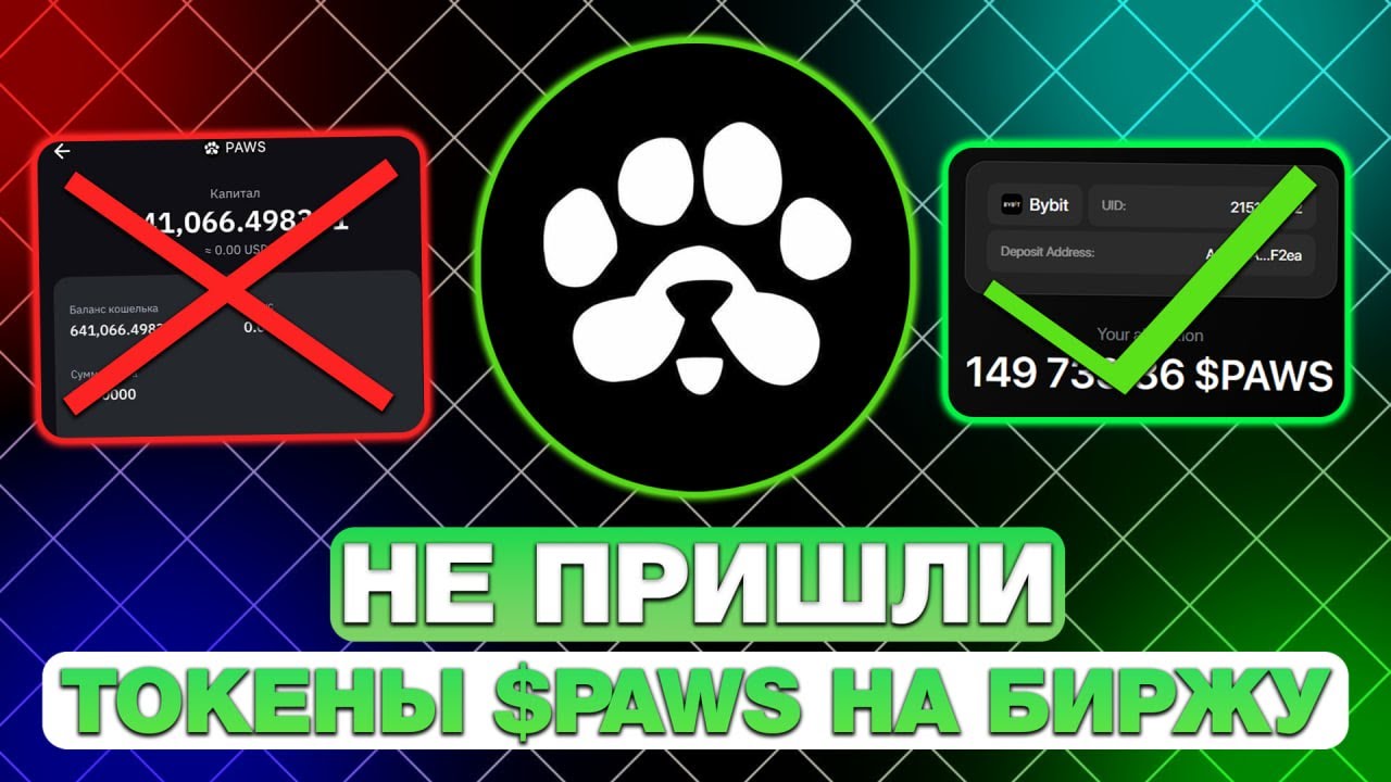 PAWS — КОГДА ПРИДУТ ТОКЕНЫ на БИРЖУ? КАК ПРОДАТЬ ТОКЕНЫ $PAWS? НОВОСТИ ПРОЕКТА ПАВС! КАК ВЫВЕСТИ?