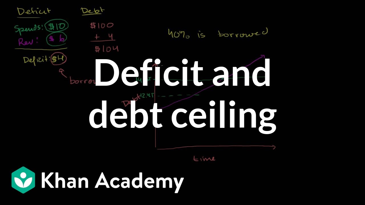 Deficit and debt ceiling | American civics | US government and civics | Khan Academy