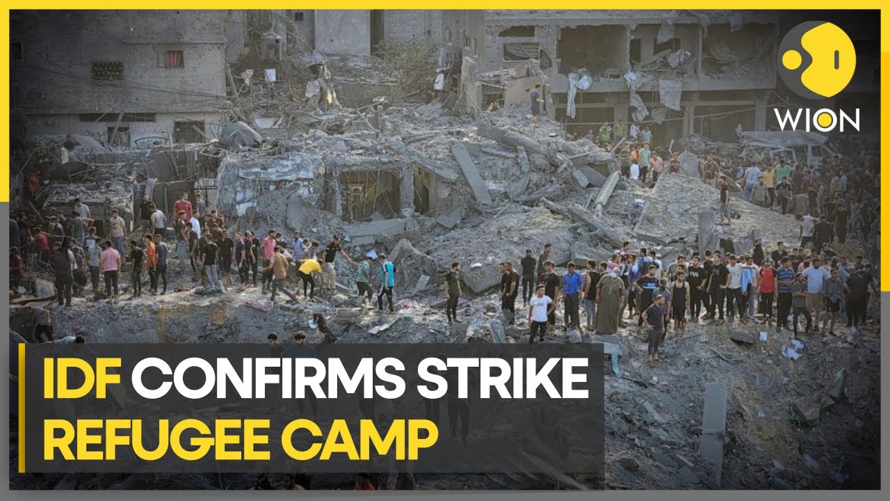 Israel-Palestine war: Israeli forces confirm strike on Gaza's Jabalia refugee camp, 50 killed | WION