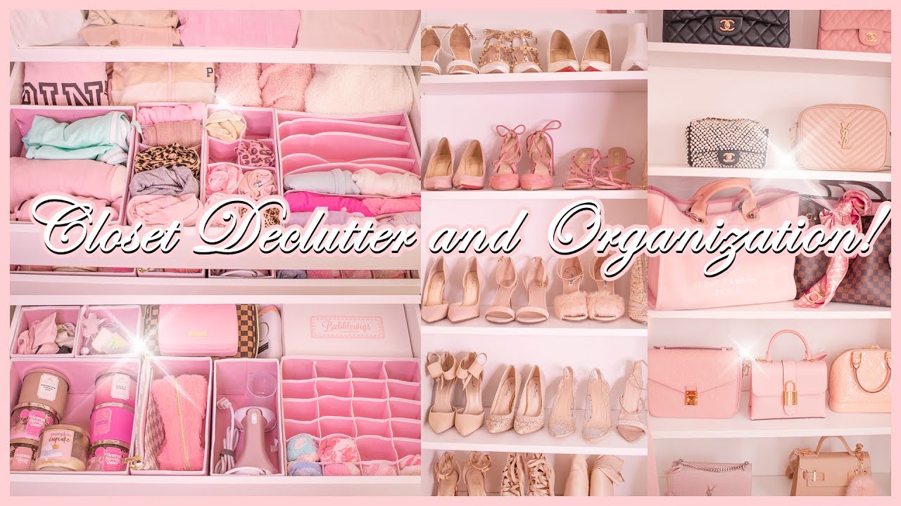 Spring Closet Declutter, Clean, And Organize with Me!