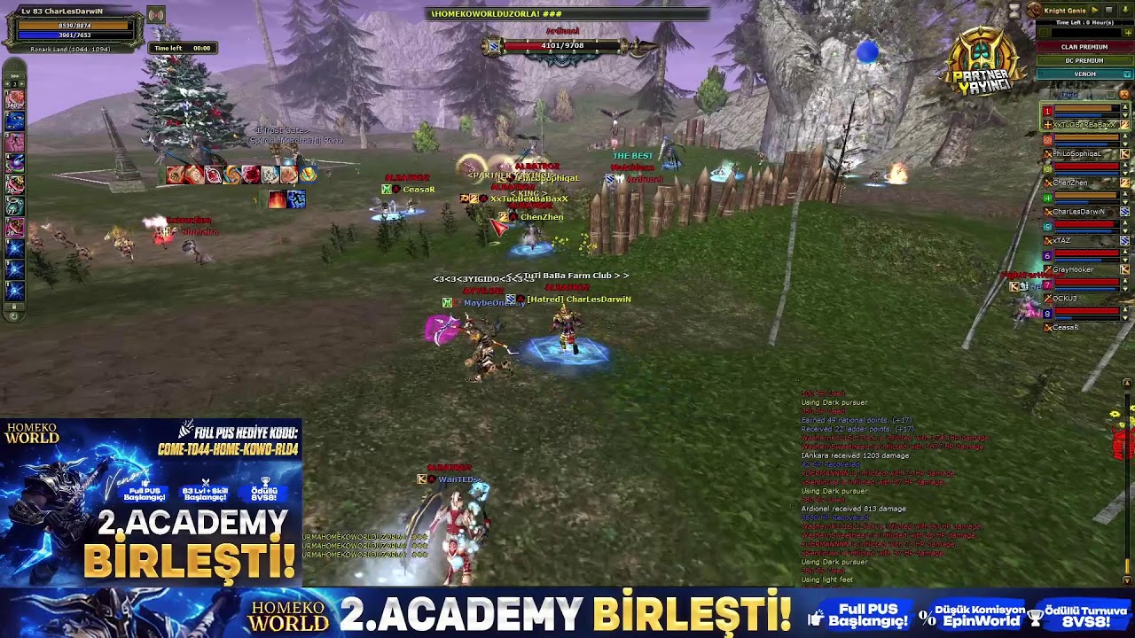 HomekoWorld %200 Daha Kolay 2.Academy 09 Ocak'ta! | Full PUS Hediye! | 500K GB Alımı! | #hkw #ko