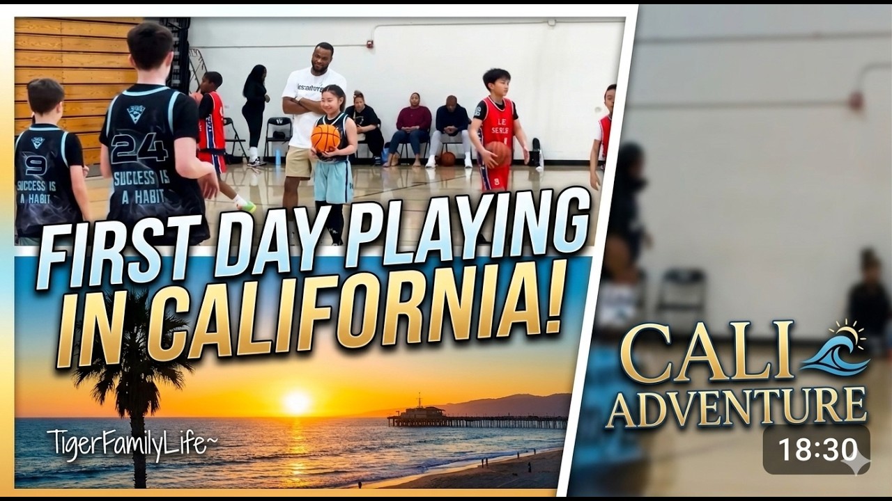 BASKETBALL DAY IN CALIFORNIA | AAU BASKETBALL