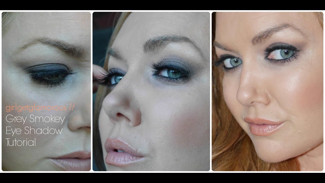 Grey Smokey Eye Shadow Tutorial | Fair Skin + Redhead Friendly