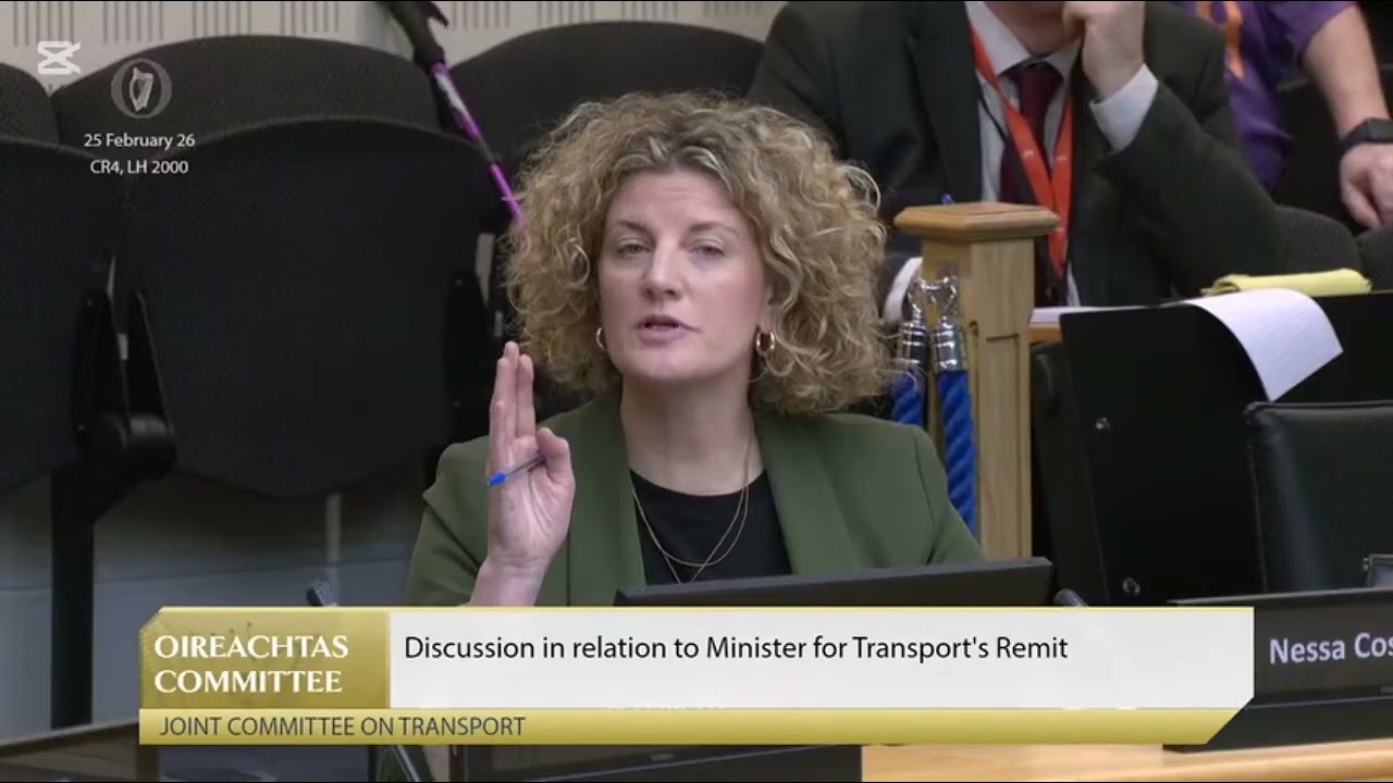 Transport Committee 25Feb26 Questions to Minister of Transport about rail services 