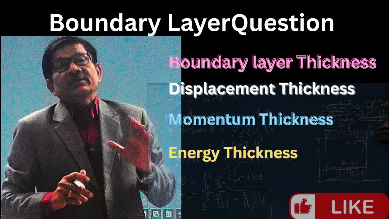 Boundary layer Question discussion, How to determine various parameters?#esemechanical #gatema