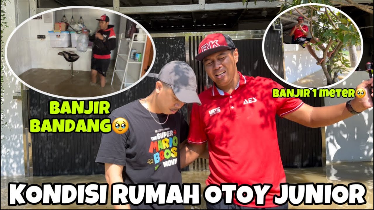DETIK DETIK RUMAH OTOY KEBAWA ARUS BANJIR BANDANG,ANDRE PAMIT DARI YOUTUBE😭