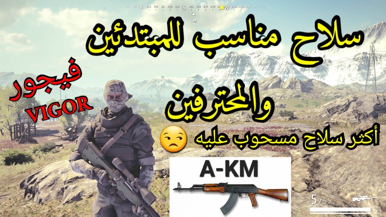 سلاحي المفضل حاليا A-KM مايرحم - فيجور VIGOR