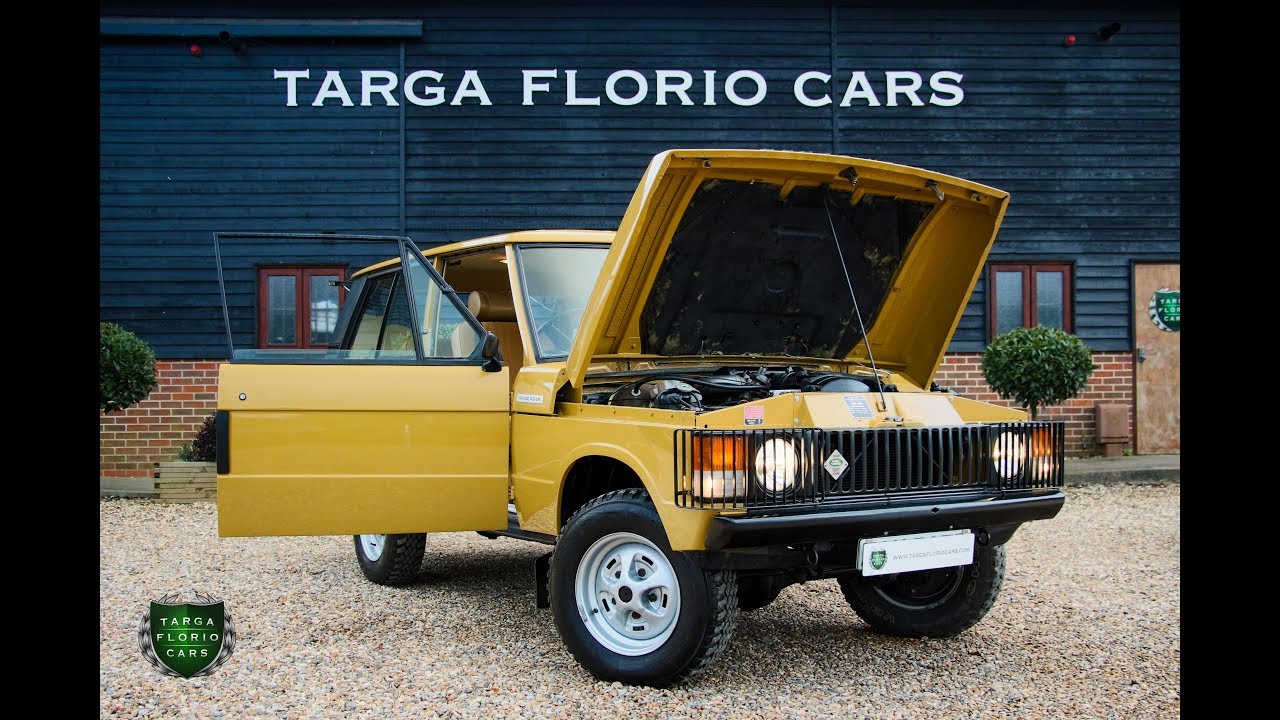 Land Rover Range Rover 3.5L V8 Petrol SUV Manual in Bahama Gold 1979