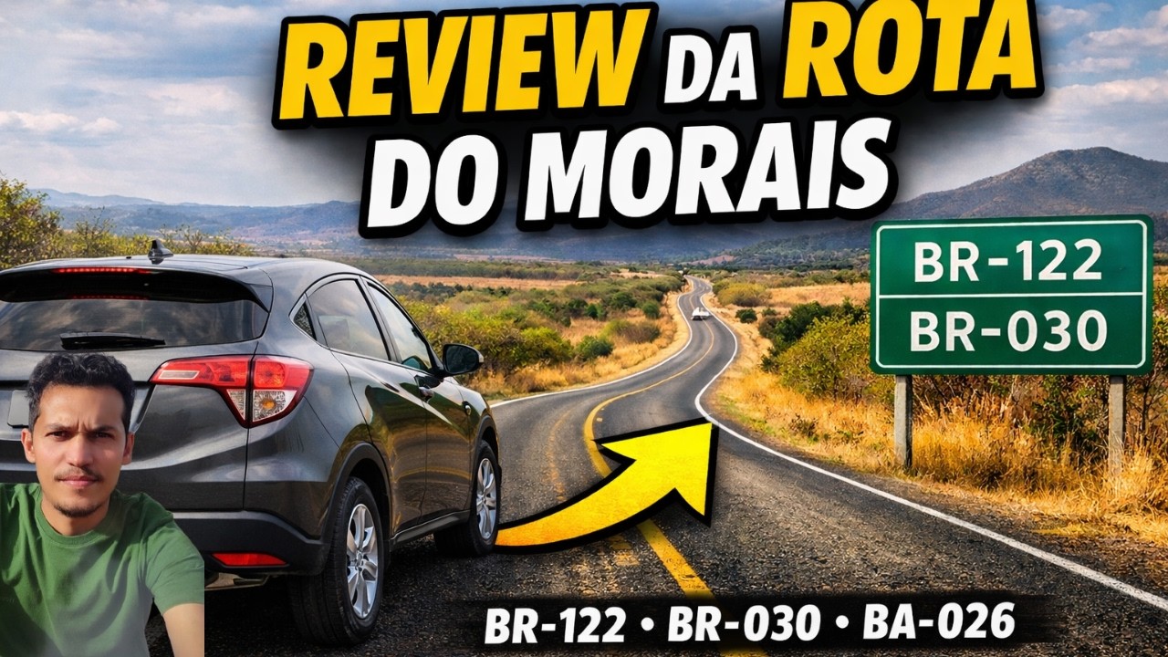 Viajei para o Nordeste pela Rota do Morais (BR-122, BR-030 e BA-026) — Vale a pena?
