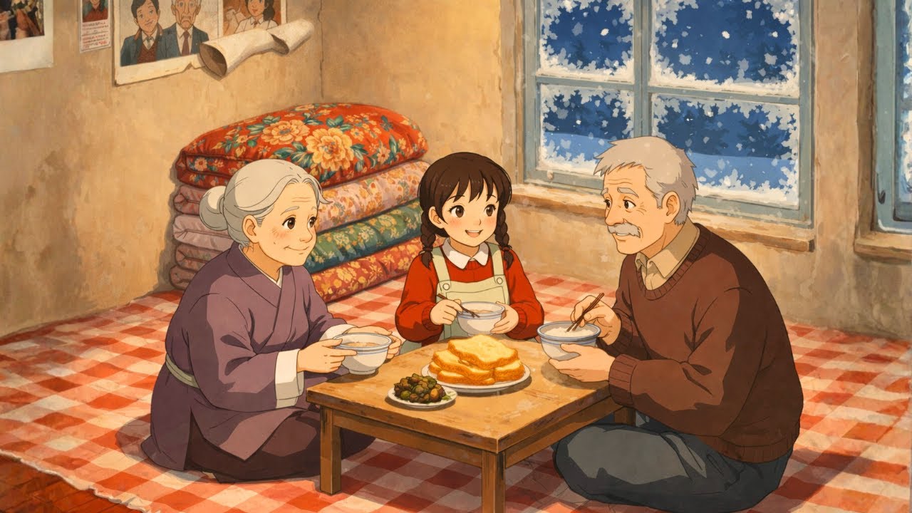 A Cozy Winter Week With My Grandparents, Where Simple Love Heals Everything | Ghibli ASMR