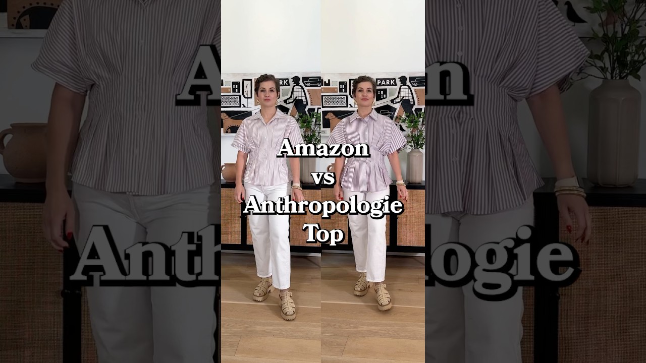 Amazon or Anthropologie- which would you choose?! 