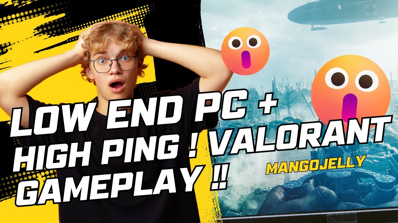 🎮 LOW END PC + PING HIGH | VALORANT GAMEPLAY | CAN I STILL WIN OR? 🧐 | 